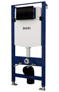 Комплект 2 в 1: инсталляция и клавиша смыва IDDIS Optima Home OPH00MBi32K клавиша OPH10B0i77 чёрный матовый